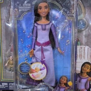 Disney Princess Doll in Purple Dress